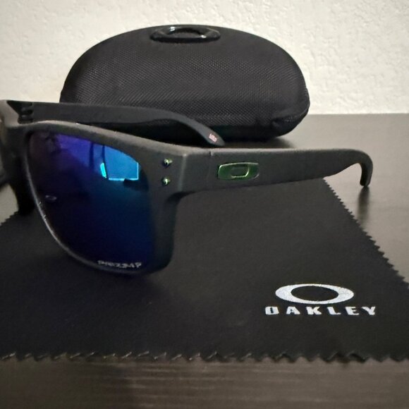 OO9102 Oakley Holbrook Prizm Polarized Jade Iridium - Picture 8 of 8